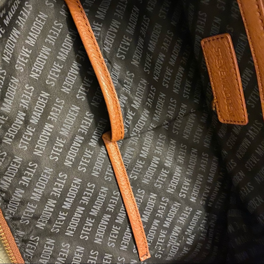 Steve Madden Cognac Tassel Hobo/Satchel Bag - Picture 11 of 11